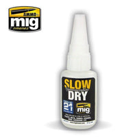 Ammo by MIG Accessories Slow Dry Cyanoacrylate - Gap Games