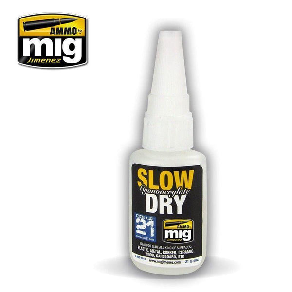 Ammo by MIG Accessories Slow Dry Cyanoacrylate - Gap Games
