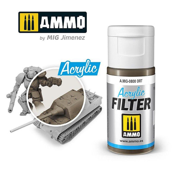 Ammo by MIG Acrylic Filter Dirt - Gap Games