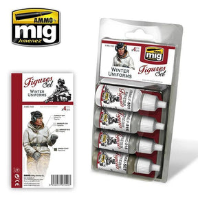 Ammo by MIG Ammo Paint, Winter Uniforms Set - Gap Games