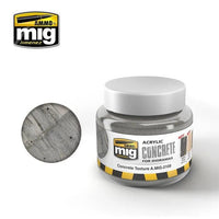 Ammo by MIG Dioramas Concrete Texture 250ml - Gap Games