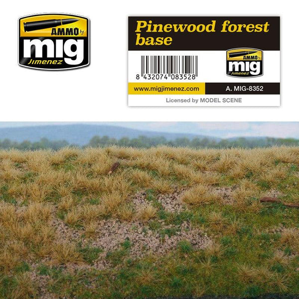 Ammo by MIG Dioramas - Grass Mats - Pinewood Forest Base - Gap Games