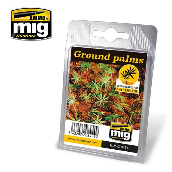 Ammo by MIG Dioramas - Laser Cut Plants - Ground Palms - Gap Games