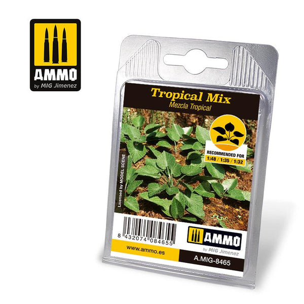 Ammo by MIG Dioramas - Laser Cut Plants - Tropical Mix - Gap Games