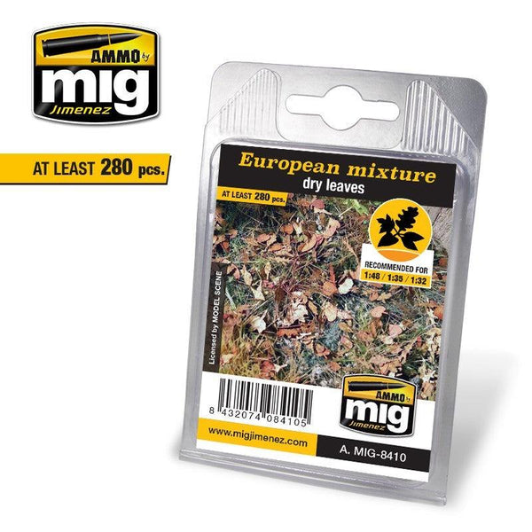 Ammo by MIG Dioramas - Leaves - European Mixture - Dry Leaves - Gap Games