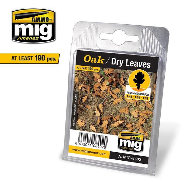 Ammo by MIG Dioramas - Leaves - Oak - Dry Leaves - Gap Games