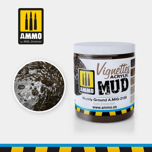 Ammo by MIG Dioramas Muddy Ground 100ml - Gap Games
