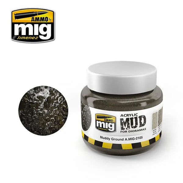 Ammo by MIG Dioramas Muddy Ground 250ml - Gap Games