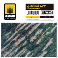 Ammo by MIG Dioramas - Scenic Mats - Airfield Dry-Summer - Gap Games