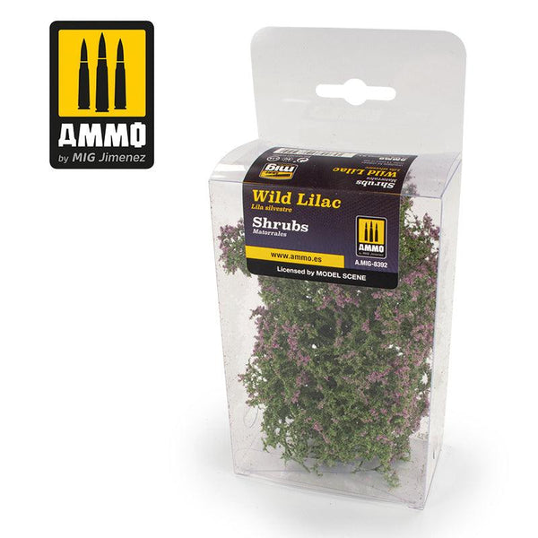 Ammo by MIG Dioramas - Shrubs - Wild Lilac - Gap Games