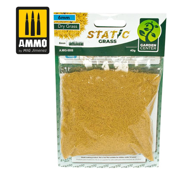 Ammo by MIG Dioramas - Static Grass - Dry Grass – 6mm - Gap Games