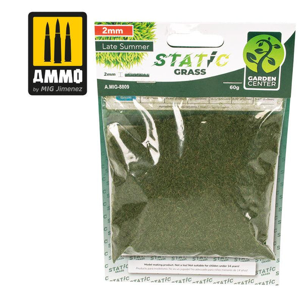 Ammo by MIG Dioramas - Static Grass - Late Summer – 2mm - Gap Games