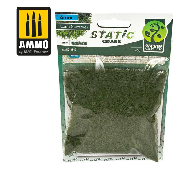 Ammo by MIG Dioramas - Static Grass - Lush Summer – 6mm - Gap Games