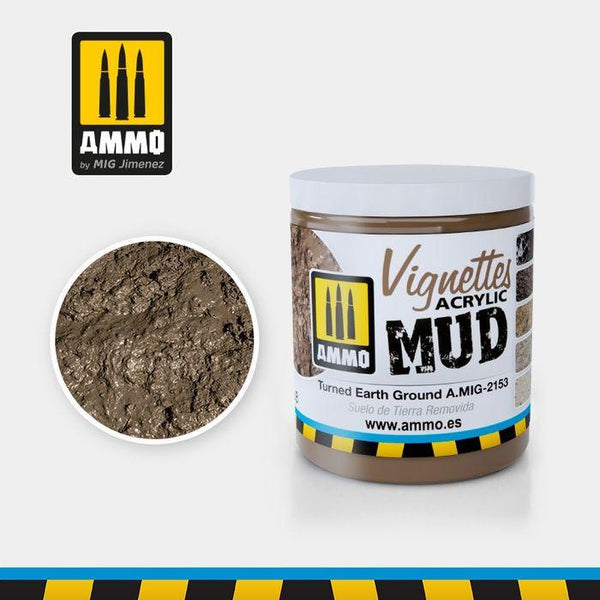 Ammo by MIG Dioramas Turned Earth Ground 100ml - Gap Games