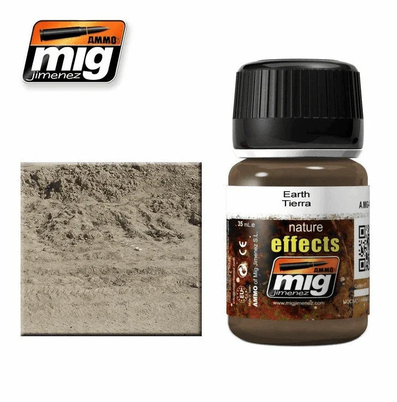 Ammo by MIG Enamel Effects Earth 35ml - Gap Games