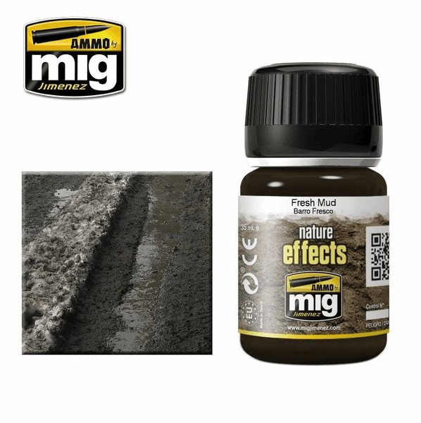 Ammo by MIG Enamel Effects Fresh Mud 35ml - Gap Games