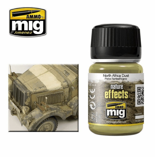 Ammo by MIG Enamel Effects North Africa Dust 35ml - Gap Games