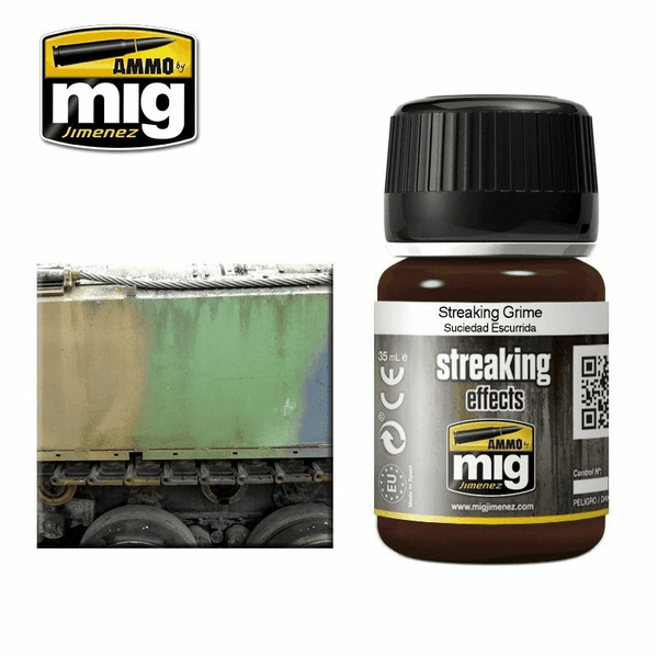 Ammo by MIG Enamel Streaking Effects Streaking Grime 35ml - Gap Games