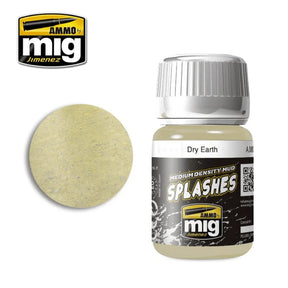 Ammo by MIG Enamel Textures Dry Earth 35ml - Gap Games