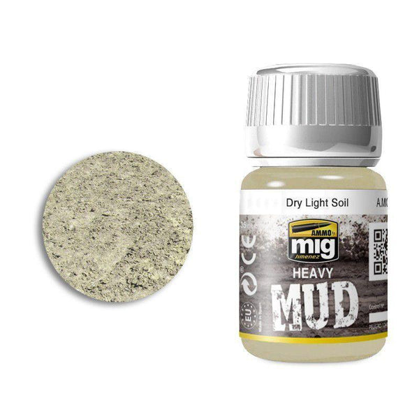 Ammo by MIG Enamel Textures Dry Light Soil 35ml - Gap Games