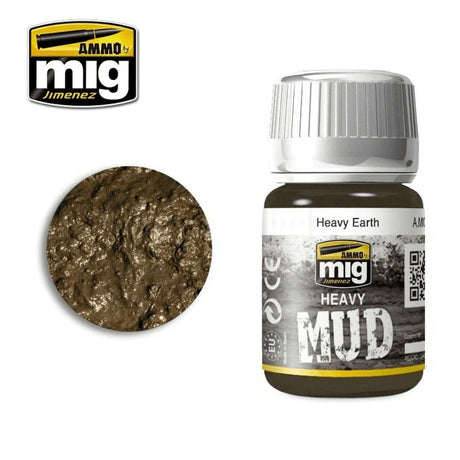Ammo by MIG Enamel Textures Heavy Earth 35ml - Gap Games