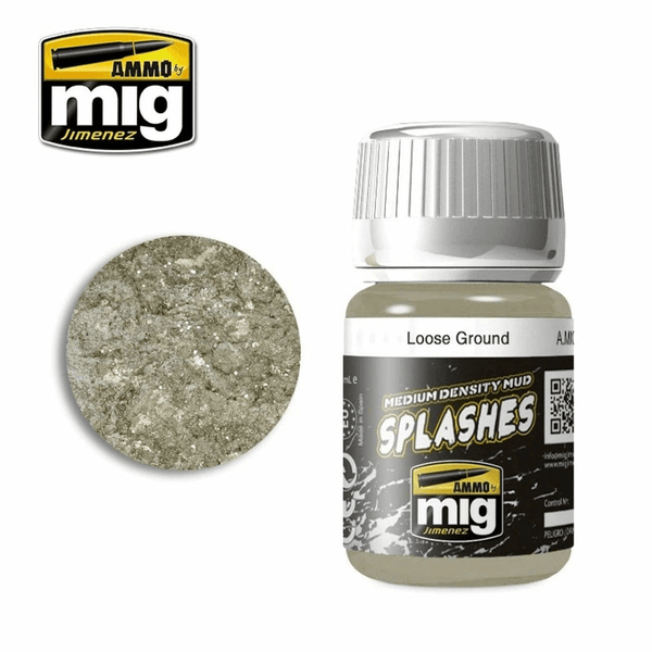 Ammo by MIG Enamel Textures Loose Ground 35ml - Gap Games