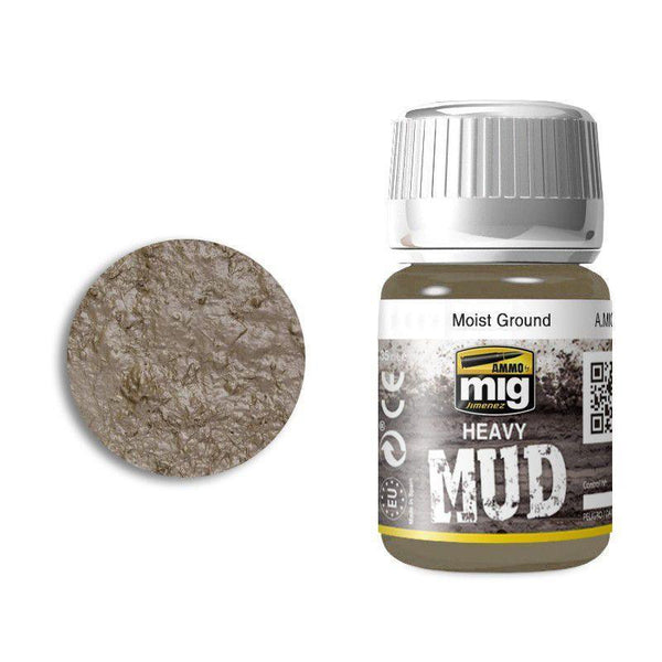 Ammo by MIG Enamel Textures Moist Ground 35ml - Gap Games