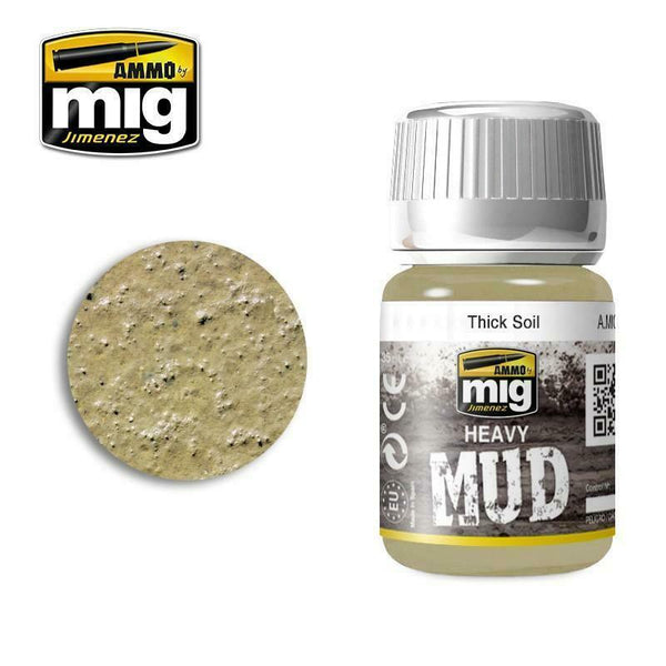 Ammo by MIG Enamel Textures Thick Soil 35ml - Gap Games