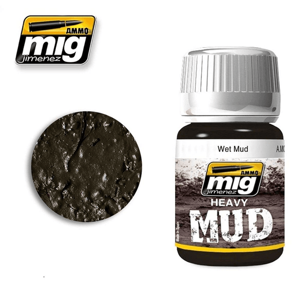 Ammo by MIG Enamel Textures Wet Mud 35ml - Gap Games