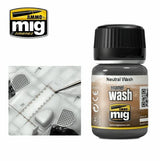 Ammo by MIG Enamel Washes Neutral Wash 35ml - Gap Games
