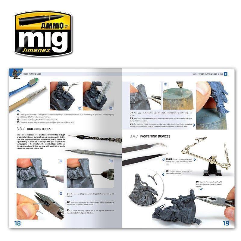 Ammo by MIG Encyclopedia of Figures Modelling Techniques - Vol. 0 Quick Guide for Painting - Gap Games