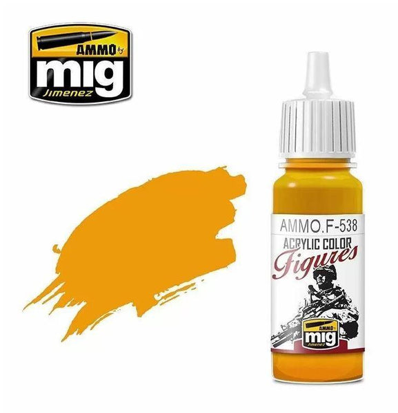 Ammo by MIG Figures Paints Bright Orange 17ml - Gap Games