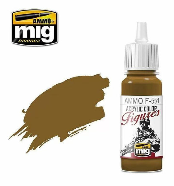 Ammo by MIG Figures Paints Burnt Sand 17ml - Gap Games