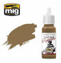 Ammo by MIG Figures Paints Light Brown 17ml - Gap Games