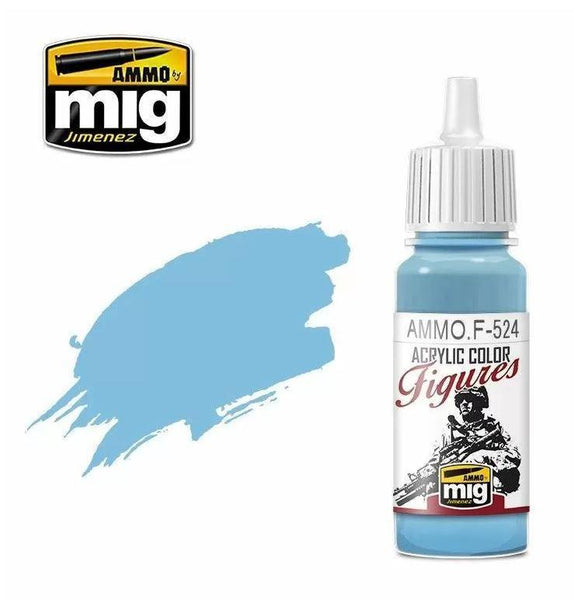 Ammo by MIG Figures Paints Light Sky Blue 17ml - Gap Games
