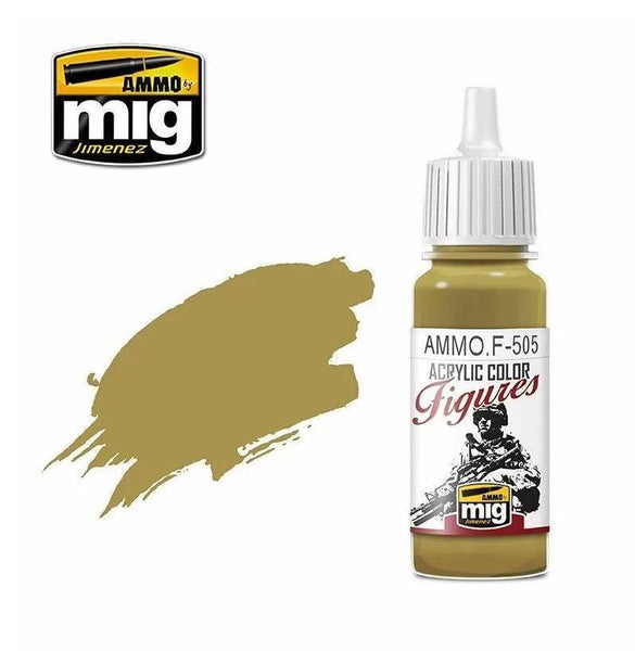 Ammo by MIG Figures Paints Pale Yellow Green 17ml - Gap Games