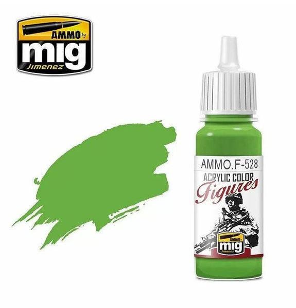 Ammo by MIG Figures Paints Pure Green 17ml - Gap Games