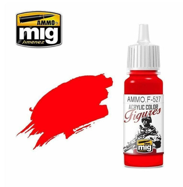 Ammo by MIG Figures Paints Pure Red 17ml - Gap Games