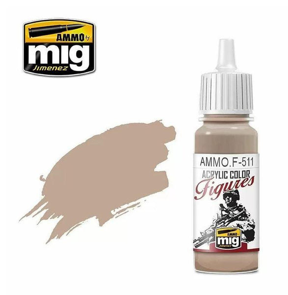 Ammo by MIG Figures Paints Uniform Light Sand 17ml - Gap Games