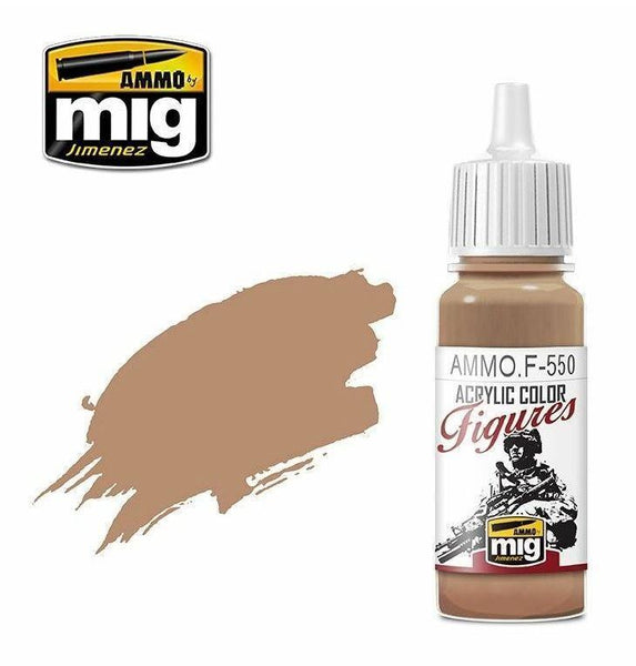 Ammo by MIG Figures Paints Warm Skin Tone 17ml - Gap Games
