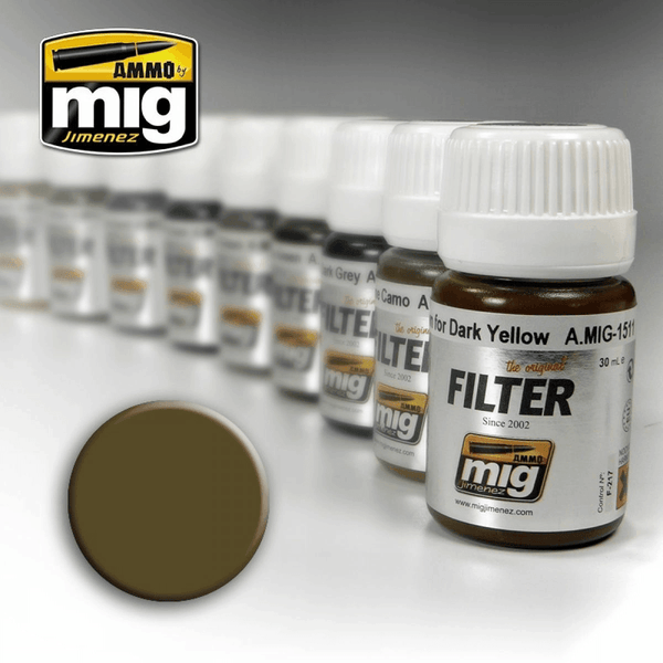 Ammo by MIG Filters Tan for 3 Tone Camo 35ml - Gap Games