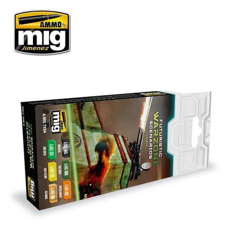 Ammo by MIG Futuristic Warzone ScenariosColour Set - Gap Games