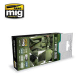 Ammo by MIG Green Mechas Colours Set - Gap Games