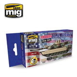 Ammo by MIG Modern Usa Army Colours Set - Gap Games