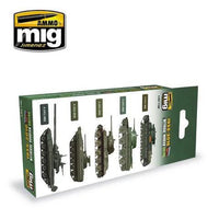Ammo by MIG Mythical Russian Green Colours 1935-2016 Set - Gap Games