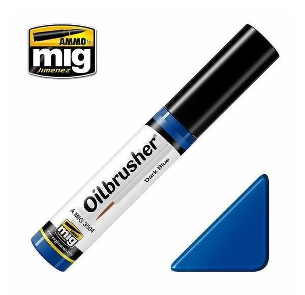 Ammo by MIG Oilbrusher Dark Blue - Gap Games