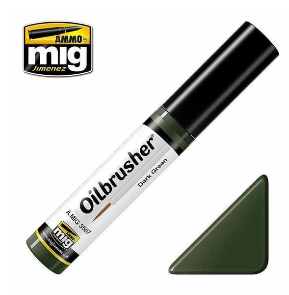 Ammo by MIG Oilbrusher Dark Green - Gap Games