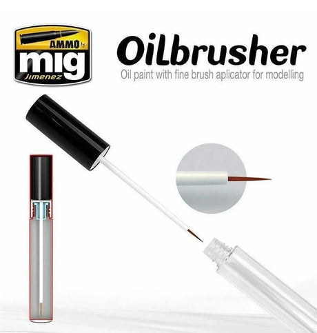 Ammo by MIG Oilbrusher Rust - Gap Games
