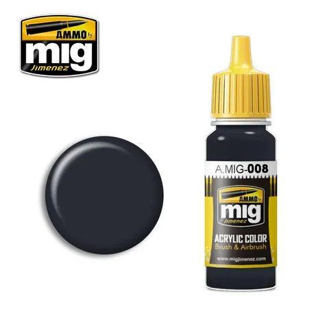 Ammo by MIG Paints Ral 7021 Dunkelgrau 17ml - Gap Games