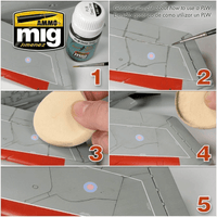 Ammo by MIG Panel Line Wash Deep Brown 35ml - Gap Games